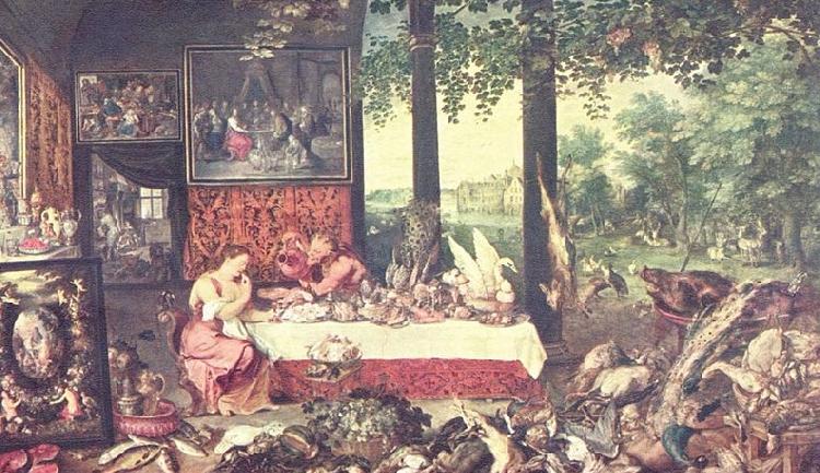 Jan Brueghel Der Geschmackssinn china oil painting image